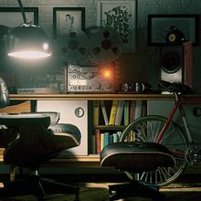 New York Interior Miniatura. Un proyecto de 3D de Javier Leon - 23.10.2018