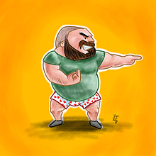 Macarra. Un progetto di Character design di kamuisev - 23.10.2018