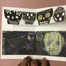Vera la Calavera. Ofrenda 2018. Embroider, and Bookbinding project by Tere Arvide - 10.15.2018