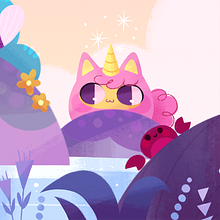Sailor Cats (Platonic Games). Character Design, Traditional illustration, and Digital Illustration project by Luján Fernández - 10.23.2018