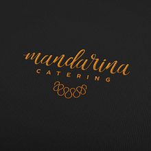 Mandarina Catering. Design, Logo Design, and Graphic Design project by Vale Petit - 10.23.2018