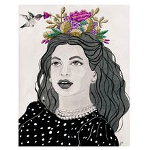 sweet nectar. Drawing project by mayte Aquino - 10.23.2018