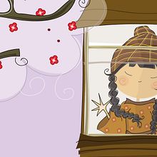 Akira. Ilustración para cuento infantil. Digital Illustration project by Mónica Bordanova - 10.17.2016