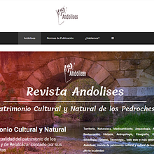 Revista Andolises. Web Design project by Enrique Ruiz Prieto - 10.24.2018