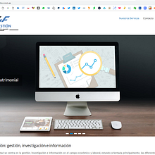 InfoGestion Fergar. Logo Design, and Web Design project by Enrique Ruiz Prieto - 12.15.2015