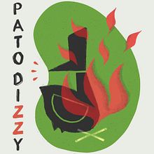 Cartel para el grupo Pato dizzy Ein Projekt aus dem Bereich Plakatdesign und Digitale Illustration von Daniel Crespo Saavedra - 24.10.2018