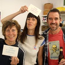  Demo Print en la Galería Cromo de la mano de Le Timbre Ein Projekt aus dem Bereich Prägung von Print Workers Barcelona - 24.10.2018