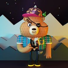 Characters to Brosmind. 3D, 3D Character Design, and Traditional illustration project by Santiago Moriv - 06.04.2018