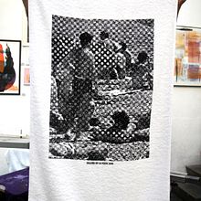 Estampación Toallas para la Festa del Grafisme Ein Projekt aus dem Bereich Prägung von Print Workers Barcelona - 24.10.2018