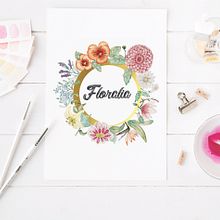 Mi Proyecto del curso: Floralia. Traditional illustration project by Citlalitl Álvarez - 10.24.2018