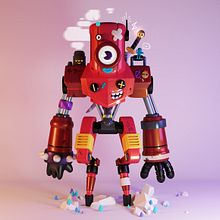3D Characters#4. Concept Art, 3D Character Design, and Traditional illustration project by Santiago Moriv - 05.07.2018