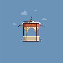 Colección de postales/carteles Castellón de la Plana. Design, Poster Design, Editorial Design, Graphic Design, Traditional illustration, Digital Illustration, and Vector Illustration project by Kris Lemon - 10.25.2018