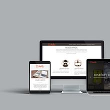 Página web (Boketto Estudio creativo). Web Development, Design, Graphic Design, Interactive Design, and Web Design project by Javier Abellán García - 10.25.2018