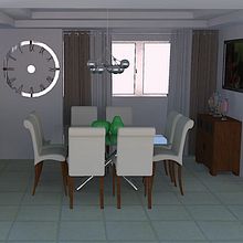 Renders Apartment 2. Un proyecto de 3D, Arquitectura interior, Diseño, Diseño de interiores y Diseño de iluminación de Sini Alexandra Valdez Hidalgo - 25.10.2018