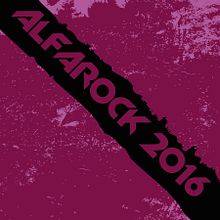 Alfarock 2016. Web Development, Poster Design, Logo Design, Graphic Design, and Web Design project by Flavia Jim - 07.25.2015