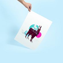 Ma Ville, Bordeaux. Projekt z dziedziny  Kolaż, Ilustracja c i frowa użytkownika Johanna Roussel - 16.11.2013