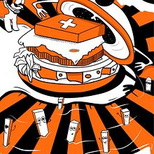 Concurso fanzine Bacoa. Digital Illustration project by ana Tuda - 05.08.2018