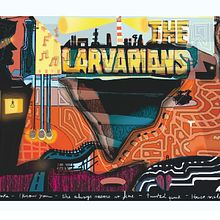 Ilustración para grupo de rock The Larvarians. Un proyecto de Ilustración digital de ana Tuda - 08.10.2014