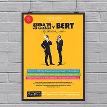 Diseño de posters The Curious Theatre Company . Colaj, Design de postere și Design grafic de Raúl López Cabello - 04.12.2016