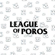 LEAGUE OF POROS. Pattern Design, Graphic Design, and Digital Illustration project by Lara Monterde - 10.28.2018