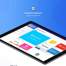 Market Place. Un projet de Design , Webdesign , et UX / UI de Sergio García Perona - 28.10.2018