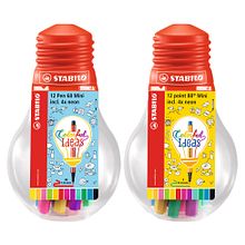 Stabilo Mini World Edition. Graphic Design, and Traditional illustration project by Nadine Foertsch - 10.28.2018