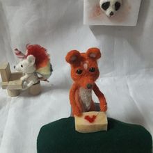  Needle felting: creación de personajes con lana y aguja. Creativit project by Eliana Segovia - 10.28.2018