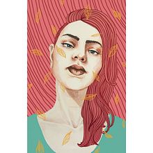 El coraje de ser tú misma. Traditional illustration, Digital Illustration, and Watercolor Painting project by Lucía Segura García - 10.29.2018