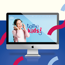 ToneKids. Br, ing, Identit, Graphic Design, and Web Design project by Marta Bolancel - 10.15.2018