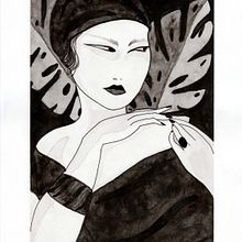 Mi Proyecto del curso: Introducción a la ilustración con tinta china. Drawing, Traditional illustration, and Painting project by Israel Hernández - 10.29.2018