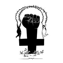 #inktoberfeminista de EsCarolota.. Een project van Digitale illustratie van Ana Pi Garcia - 01.11.2018