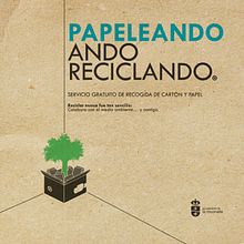 PAPELEANDO. ANDO RECICLANDO. . Creativit, and Design project by Vicente Terenti - 11.11.2018