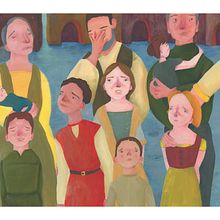 Kamishibai Sant Jordi. Traditional illustration project by Laya Garcia Gil - 06.30.2018