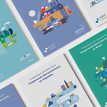 Publicaciones SEGIB. Design, Editorial Design, and Traditional illustration project by Florencia Brizuela - 06.30.2018