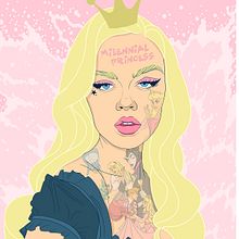 My sleeping beauty . Drawing, Artistic Drawing, Portrait Drawing, Traditional illustration, and Digital Illustration project by Mia Bonbon - 07.22.2018