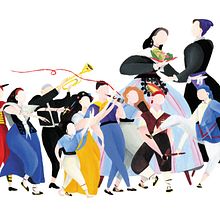 Creción personajes. Traditional illustration project by Laya Garcia Gil - 08.30.2018