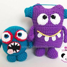 Monstruos, crochet. Un proyecto de Artesanía de Norma Santoyo - 30.10.2018