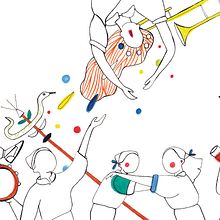 Diseño carpeta. Design, Graphic Design, and Traditional illustration project by Laya Garcia Gil - 08.30.2018