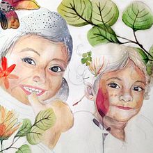 Mi Proyecto del curso: "Inocencia". Watercolor Painting project by Cheryl Araujo - 10.30.2018