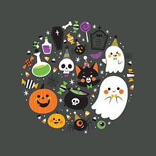 31 Días de Halloween / #31daysofHalloween . Un progetto di Character design, Illustrazione digitale, Disegno e Illustrazione tradizionale di Pamela Barbieri - 30.10.2018