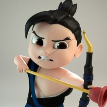 Baby Hanzo. Projekt z dziedziny 3D użytkownika Hodei Piquer Garcia - 30.10.2018