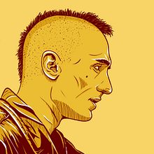 Robert de Niro - Taxi Driver Ein Projekt aus dem Bereich Design, Digitale Illustration und Vektorillustration von Alberto Camacho Gordaliza - 30.10.2018