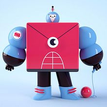 Space Rangers Personajes 3D. 3D, Ilustração tradicional, e Modelagem 3D projeto de Daniel Dominguez - 30.10.2018