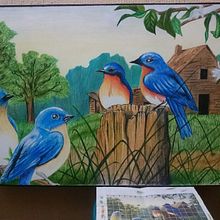 Pintura con Crayones . Fine Arts, Creativit, Drawing, Artistic Drawing, and Painting project by Erick Chávez - 10.31.2018