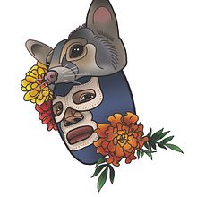 Blue Demon Neotradi. Digital Illustration project by Alan Rojo Villanueva - 11.01.2018