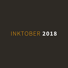 Inktober 2018. Vector Illustration, and Traditional illustration project by David Malagón - 11.01.2018