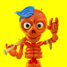 Personajes de Halloween Vol. I. 3D, Character Design, 3D Character Design, and Traditional illustration project by Oscar Moctezuma - 10.31.2018
