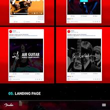 Fender Diseño Web. Un proyecto de Desarrollo Web, Diseño gráfico y Diseño Web de EDWIN RENDEROS - 02.11.2018