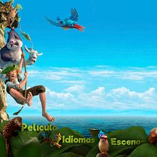 Diseño BluRay Robinson una aventura tropical. Design project by Laura Pueyo - 01.02.2017