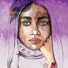 Mi Proyecto del curso: Retrato ilustrado en acuarela. Traditional illustration, Drawing, Pencil Drawing, and Watercolor Painting project by María Lázaro - 08.19.2019